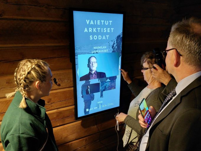 Vaietut arktiset sodat -diginäyttely